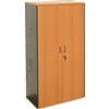 RAPID WORKER FULL DOOR CUPBOARD LOCKABLE 1800 X 900 X 450MM BEECHIRONSTONE