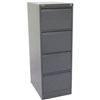 GO STEEL FILING CABINET 4 DRAWERS 460 X 620 X 1321MM GRAPHITE RIPPLE