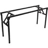 RAPIDLINE FOLDING LEG TABLE FRAME 1500 X 750MM TABLE BLACK
