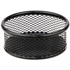 ITALPLAST WIRE MESH PAPER CLIP HOLDER BLACK