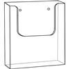 DEFLECTO BROCHURE HOLDER WALL MOUNT A3 CLEAR