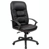 COMMANDER EXECUTIVE CHAIR HIGH BACK ARMS PU BLACK