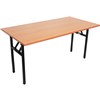 RAPIDLINE FOLDING TABLE 1500 X 750MM BEECH