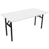 RAPIDLINE FOLDING TABLE 1500 X 750MM NATURAL WHITE
