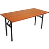 RAPIDLINE FOLDING TABLE 1800 X 750MM CHERRY