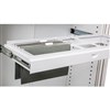 GO STEEL TAMBOUR DOOR CUPBOARD ADDITIONAL ROLL OUT SUSPENSION FILE FRAME 1200MM WHITE CHINA