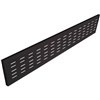 RAPID SPAN METAL MODESTY PANEL 1200MM DESK 957 X 300MM BLACK