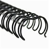 GOLD SOVEREIGN WIRE BINDING COMB 34 LOOP 6MM A4 BLACK BOX 100