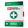 TRAFALGAR WORKPLACE FIRST AID KIT ABS CASE WALL MOUNT