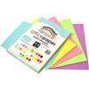 RAINBOW COLOURED A4 COPY PAPER 80GSM 100 SHEETS PASTEL ASSORTED