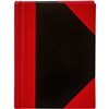 SPIRAX NOTEBOOK CASEBOUND RULED 100 LEAF A5 BLACKRED