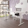 CONSET 50143 ELECTRIC HEIGHT ADJUSTABLE DESK 1800 X 800MM WHITEWHITE