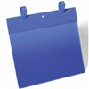 DURABLE LOGISTICS POCKETS WITH LOOP BINDER A4 LANDSCAPE BLUE PACK 50