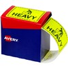 AVERY 932604 MESSAGE LABEL HEAVY 75 X 996MM FLUORO YELLOW PACK 750