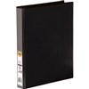 MARBIG CLEARVIEW INSERT RING BINDER 2D 25MM A4 BLACK