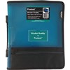 PROTEXT BINDER BUDDY WITH ZIPPER 2 RING WITH HANDLE PLUS PENCIL CASE PLUS POCKETS 25MM AQUA