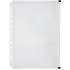 MARBIG BINDER POCKET ZIP CLOSURE A4 CLEAR