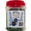 RAINBOW GLITTER 1KG JAR GREEN