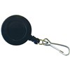 KEVRON ID1021 BADGE REEL SWIVEL CLIP BLACK