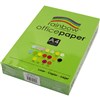 RAINBOW COLOURED A4 COPY PAPER 80GSM 500 SHEETS BRIGHT GREEN