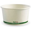 BIOPAK BIOBOWL BOWL 390ML  12OZ WHITE PACK 25