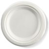 BIOPAK BIOCANE ROUND PLATE 150MM WHITE PACK 125