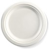 BIOCANE ROUND PLATE 230MM WHITE PACK 125