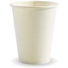 BIOPAK BIOCUP CUP 350ML WHITE PACK 50