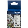 BROTHER CZ1004 LABEL ROLL 25MM X 5M WHITE