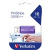 VERBATIM STORENGO PINSTRIPE USB FLASH DRIVE 20 16GB BLUE