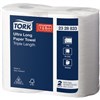 TORK 2328833 ULTRA LONG TRIPLE LENGTH KITCHEN ROLL 2PLY 156 SHEET WHITE PACK 2