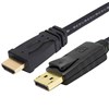 COMSOL DISPLAYPORT CABLE MALE TO HDMI MALE 2M