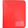 MARBIG ZIPPER BINDER 25MM 2D RED