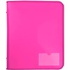 MARBIG ZIPPER BINDER 25MM 2D PINK