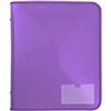 MARBIG ZIPPER BINDER 25MM 2D PURPLE