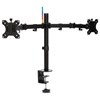 KENSINGTON SMARTFIT ERGO DUAL EXTENDED MONITOR ARM BLACK