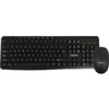 DYNAMIC TECHNOLOGY KM1918 WIRELESS KEYBOARD AND MOUSE COMBO BLACK