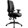 BURO TIDAL CHAIR MEDIUM BACK ARMS BLACK