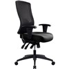 BURO TIDAL CHAIR HIGH MESH BACK ARMS BLACK
