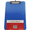 GNS CLIPBOARD ACRYLIC A4 BLUE