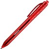 ECOWISE RECYCLED RETRACTABLE BALLPOINT PEN 10MM RED BOX 12