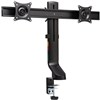KENSINGTON SMARTFIT SPACE SAVING DUAL MONITOR ARM BLACK
