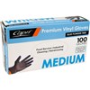 VINYL POWDER FREE GLOVES BLUE BOX OF 100  SIZE MEDIUM