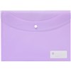 MARBIG DOCULOPE WALLET BUTTON CLOSURE PP A4 PASTEL PURPLE
