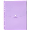 MARBIG BINDER WALLET TOP OPEN A4 PASTEL PURPLE