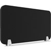 RAPIDLINE ECO PANEL DESK MOUNTED SCREEN 740 X 384MM BLACK