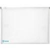 MARBIG PROFESSIONAL ANTIMICROBIAL DOCUMENT WALLET ZIP CLOSURE PP A4 CLEAR