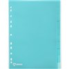MARBIG PROFESSIONAL ANTIMICROBIAL DIVIDER PP 10TAB A4 BLUE