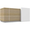 RAPIDLINE SEMPRE RECEPTION COUNTER NATURAL OAKWHITE