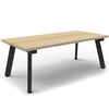 RAPIDLINE ETERNITY COFFEE TABLE 1200 X 600MM NATURAL OAKBLACK